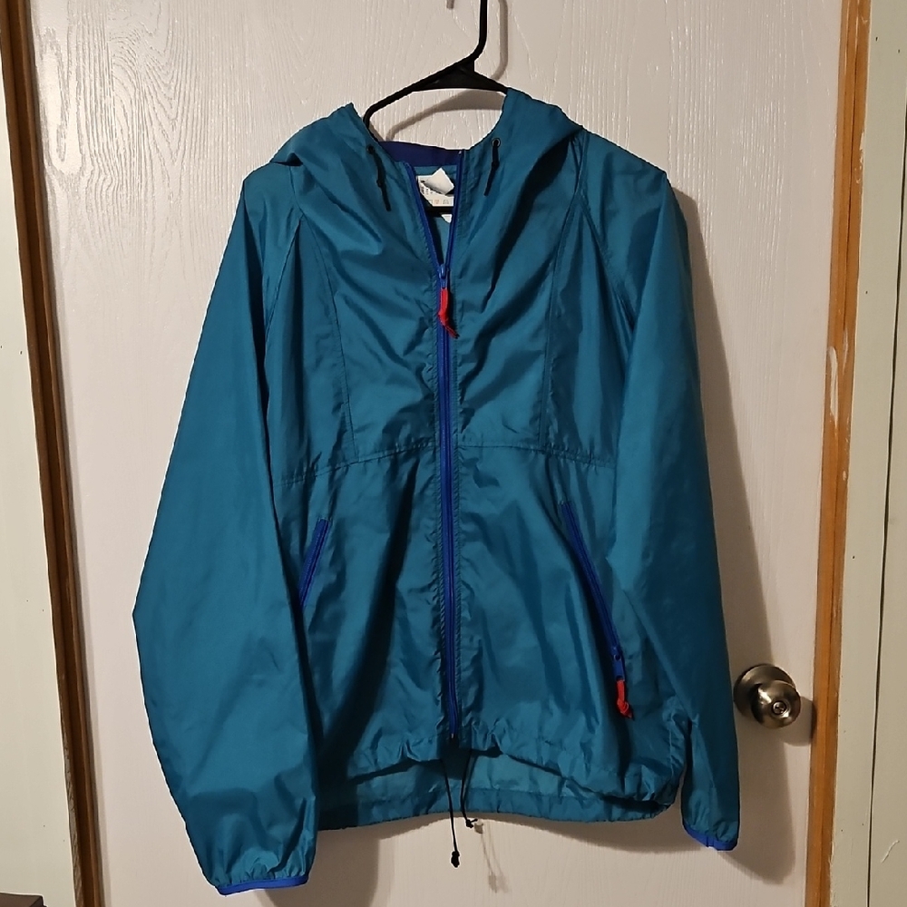 CLEARANCE Vintage 90s Sierra Designs Teal Blue Windbreaker Jacket Size Medium